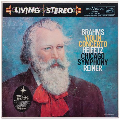 Brahms / Reiner / Heifetz / Chicago Symp Violin Concerto (LP)